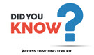 Helping people with disabilities to vote toolkit